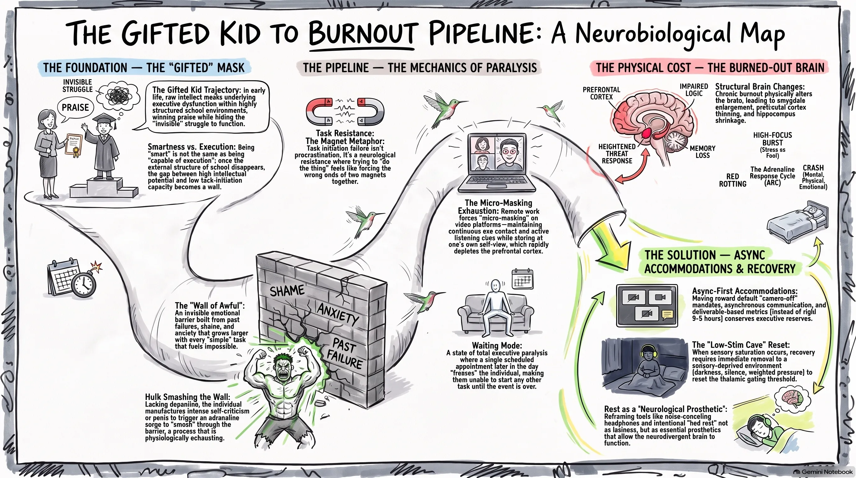 The Gifted Kid to Burnout Pipeline: Surviving Remote Work Micro-Masking