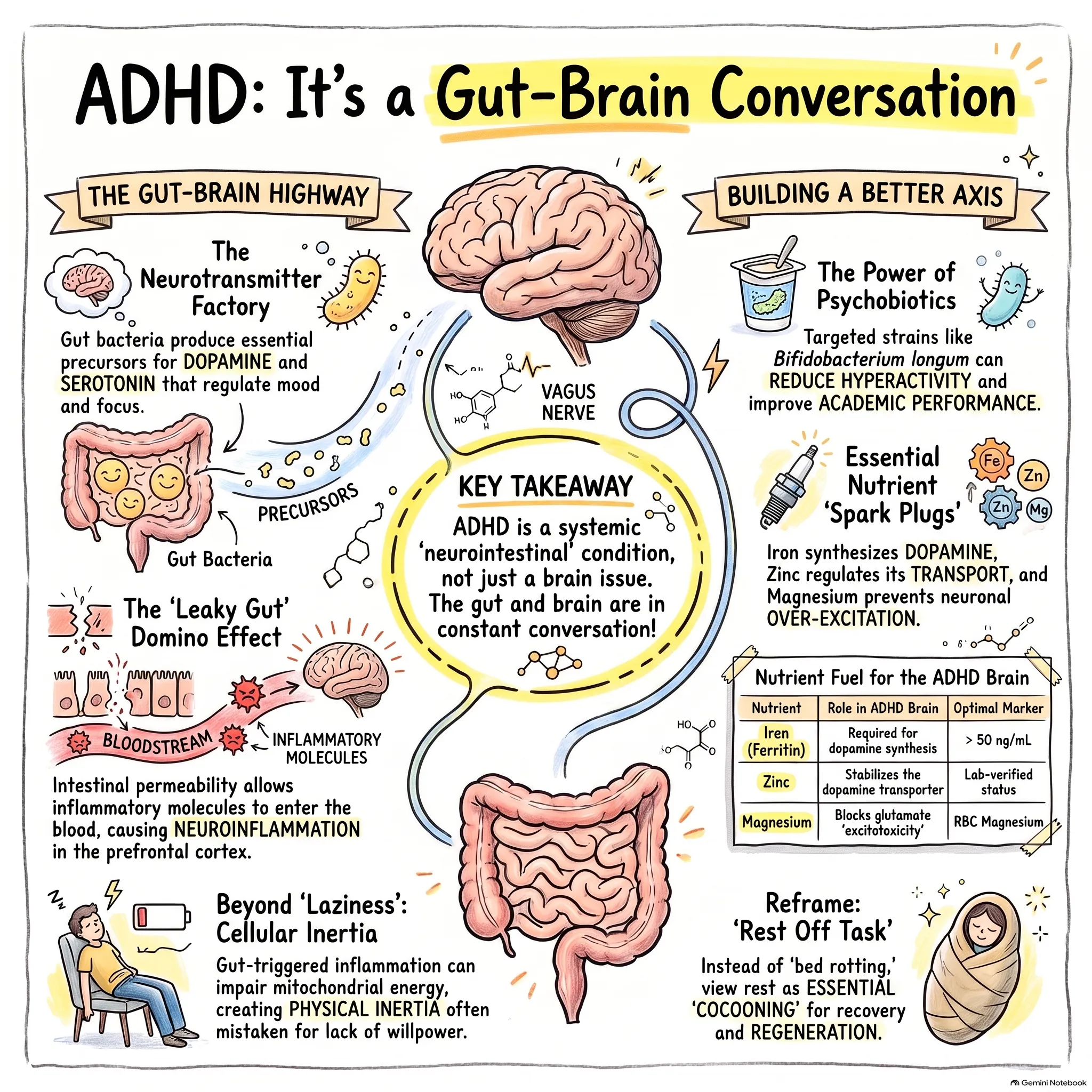 Gut Brain Axis The Adhd Gut Connection