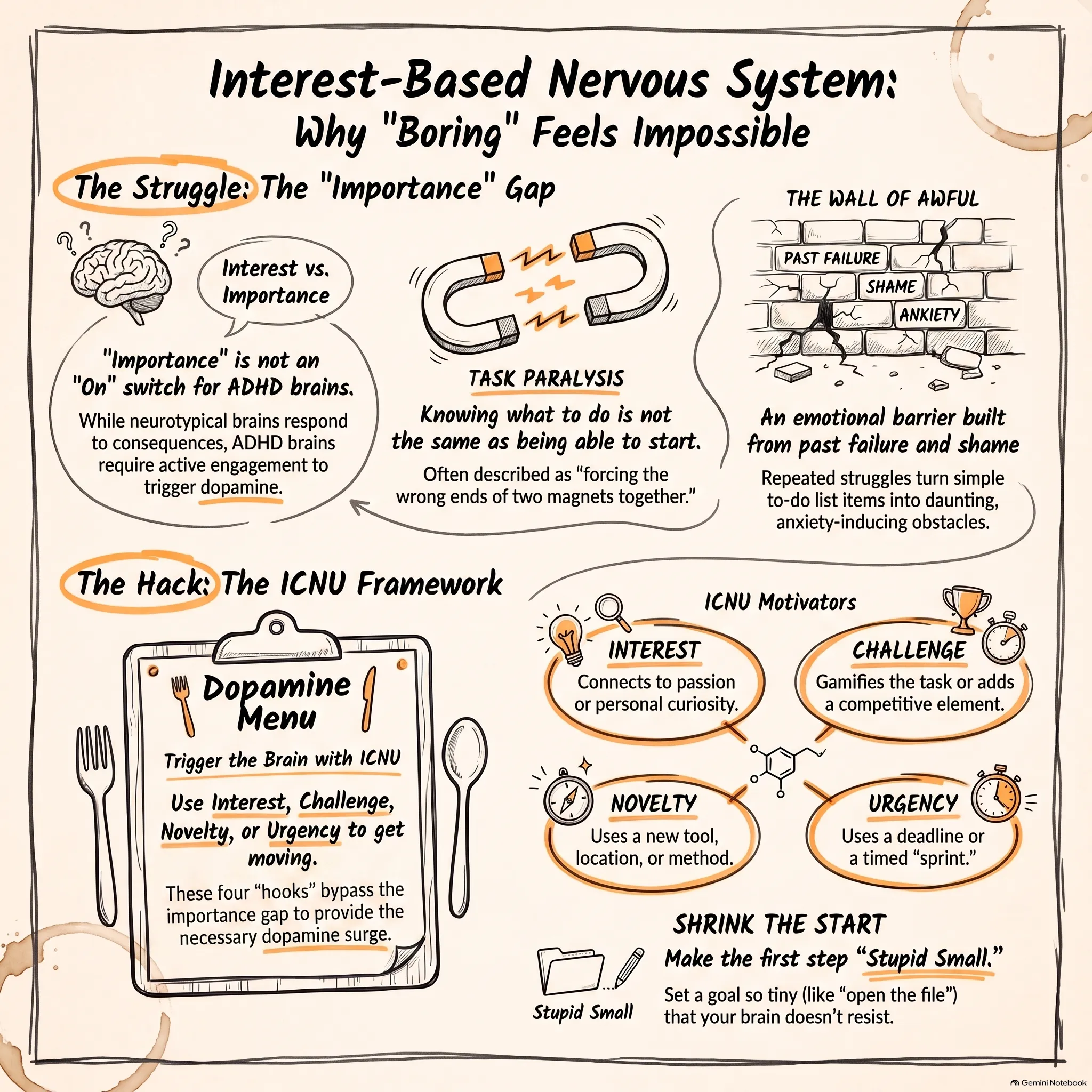 Interest Based Nervous System Why Boring Impossible