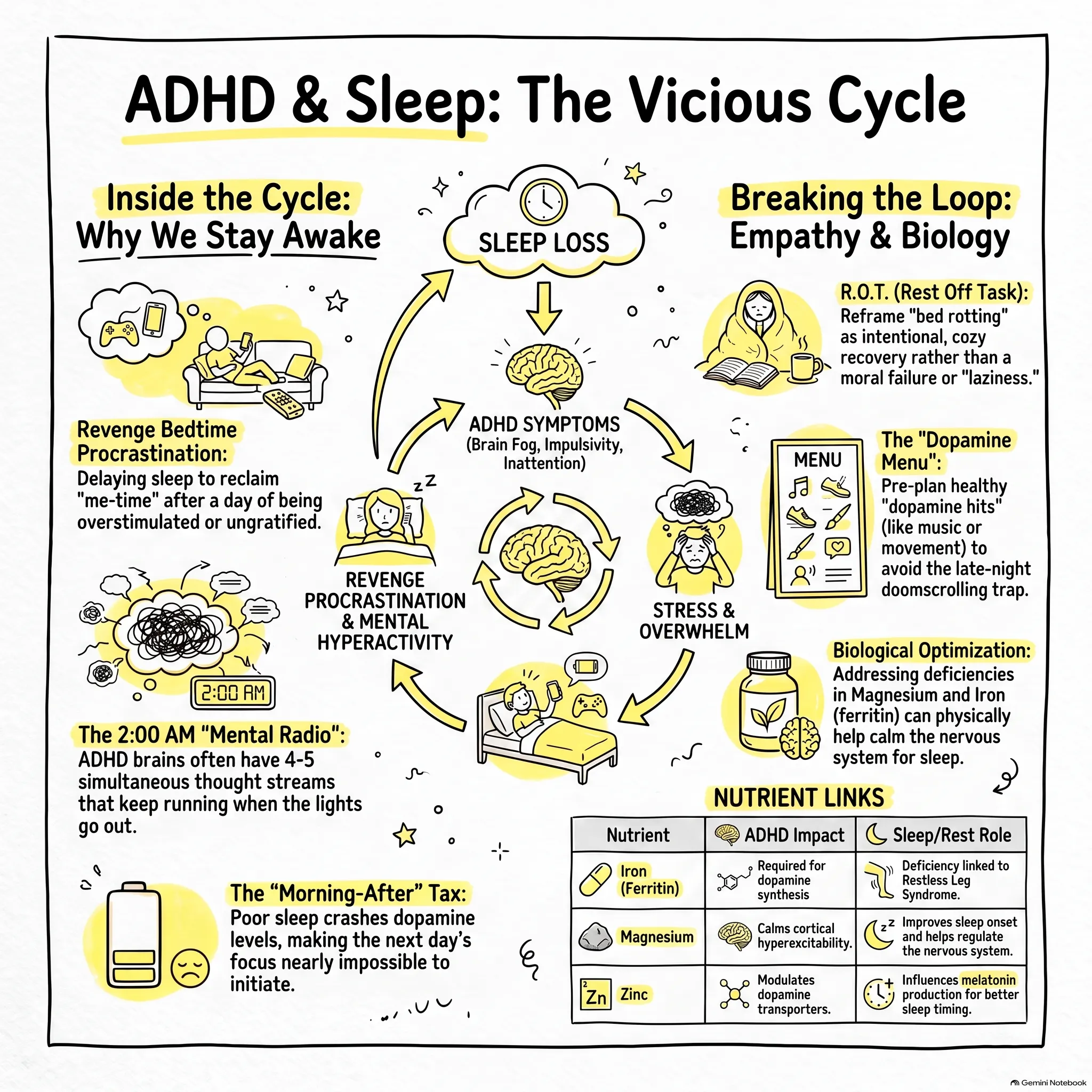 Sleep And Adhd The Vicious Cycle