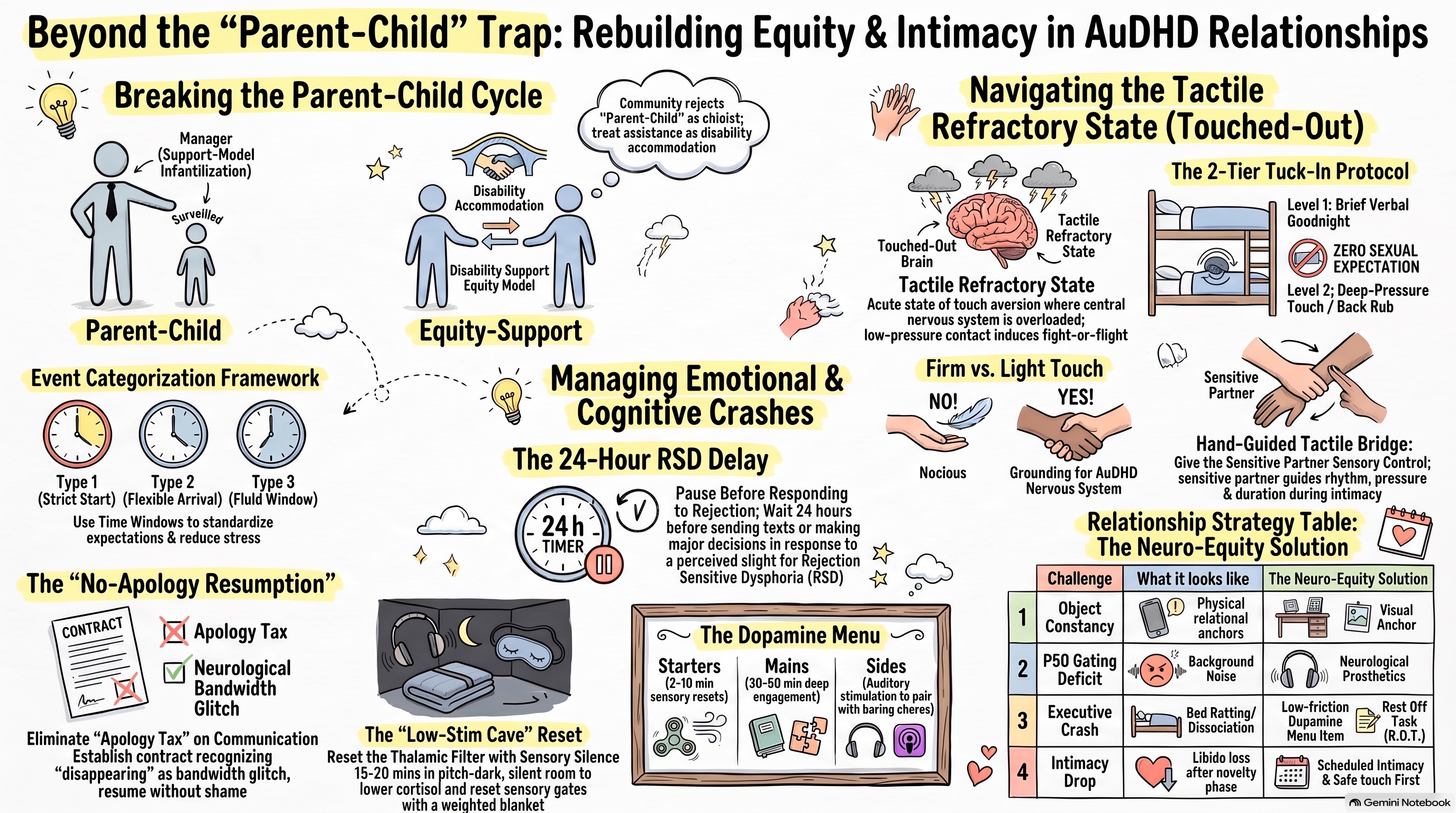 Beyond the Parent-Child Dynamic: Rebuilding AuDHD Intimacy and Autonomy