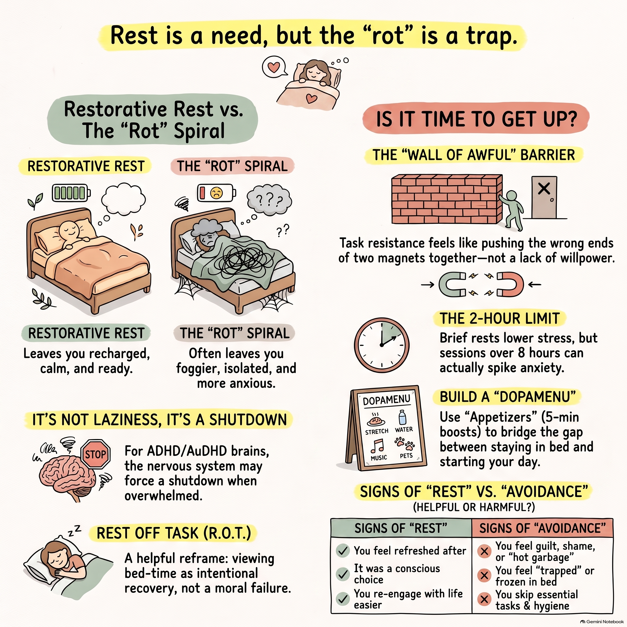 Bed Rotting Rest Or Avoidance