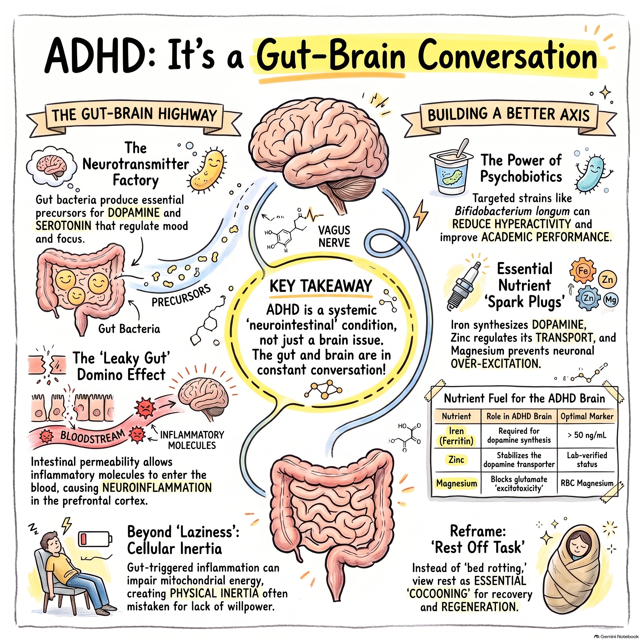 Gut Brain Axis The Adhd Gut Connection