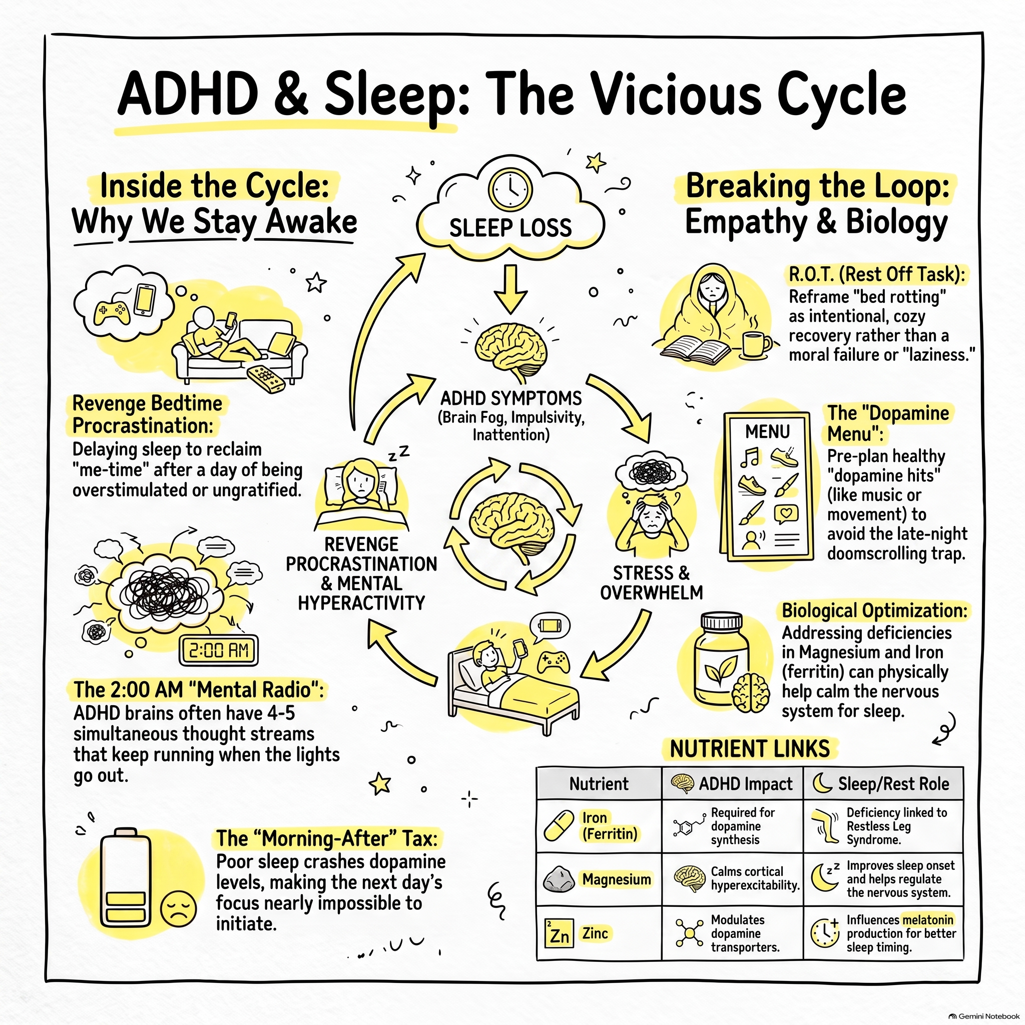 Sleep And Adhd The Vicious Cycle